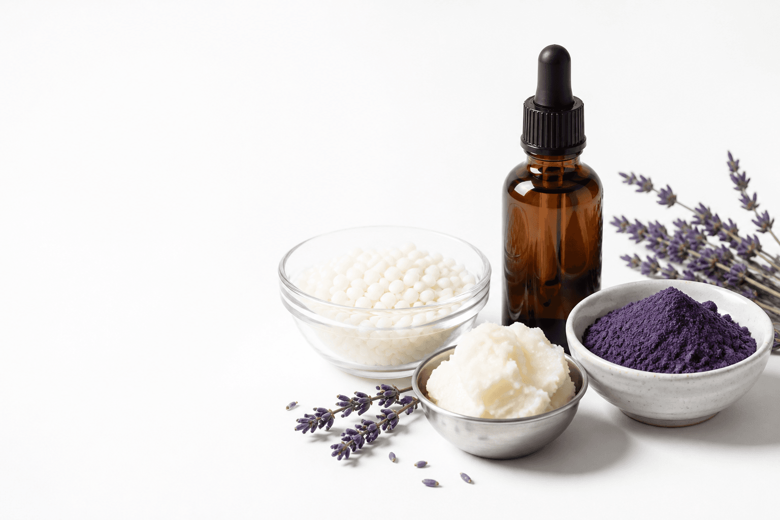 Curated luxury cosmetic raw materials and botanical oils